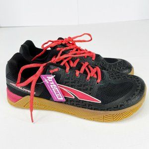 ALTRA Womens HIIT XT Cross Training Shoes US 6 Black Red AFW1776P-4 NEW NWT